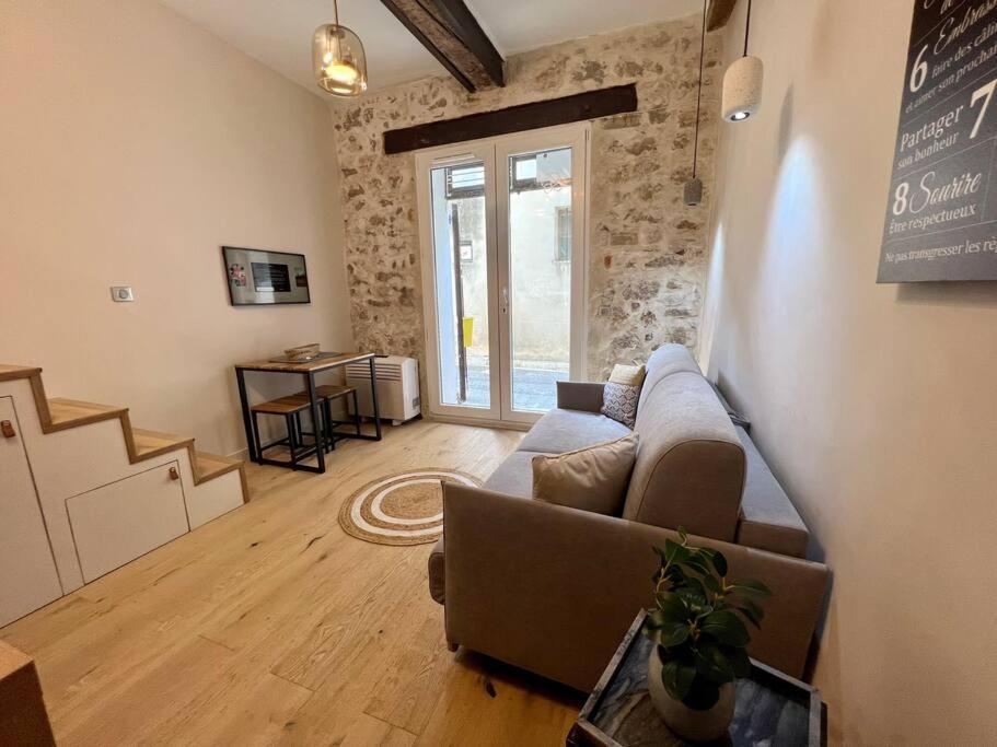 Antibes Cute Duplex Studio Extérieur photo